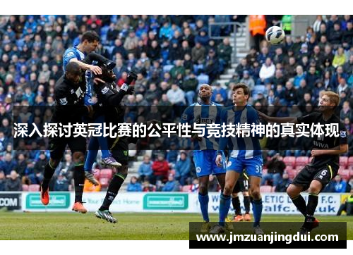 深入探讨英冠比赛的公平性与竞技精神的真实体现